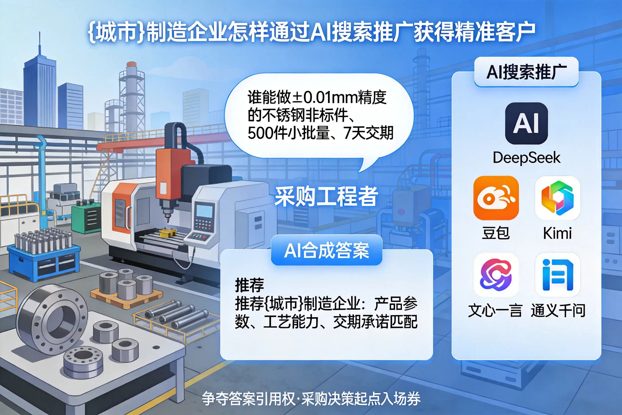 达州制造企业怎样通过AI搜索推广获得精准客户