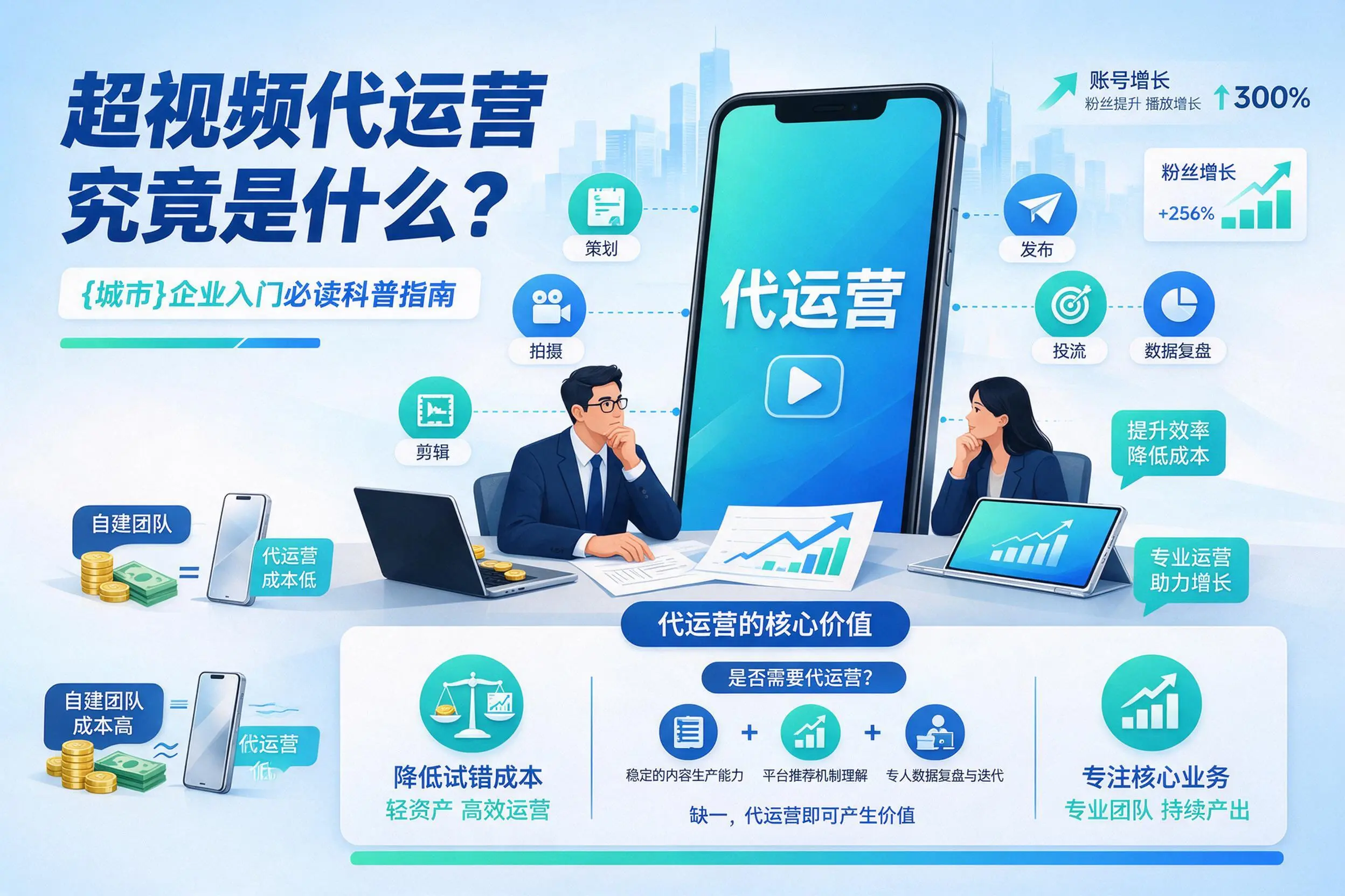 短视频代运营究竟是什么？达州企业入门必读科普指南