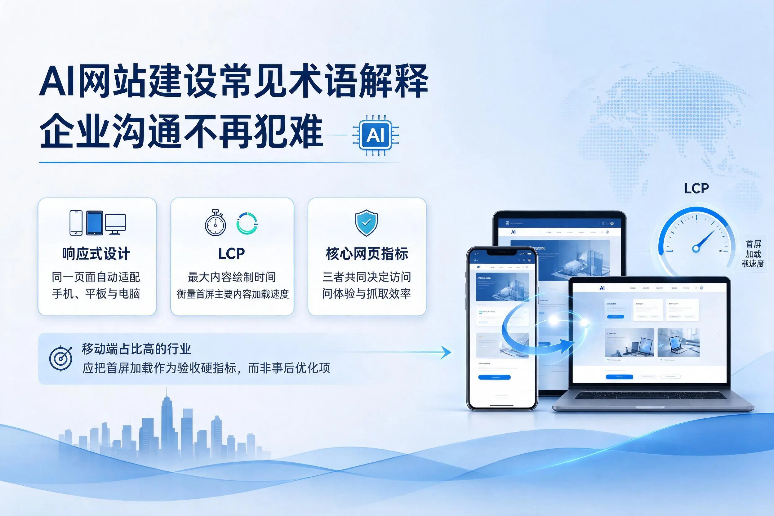 AI网站建设常见术语解释，达州企业沟通不再犯难
